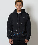 NUMBER (N)INE Hand Painted Full Zip Sweat Hoodie
