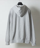 NUMBER (N)INE Hand Painted Full Zip Sweat Hoodie - Grey