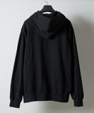 NUMBER (N)INE Hand Painted Full Zip Sweat Hoodie - Black (Alt)