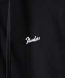 NUMBER (N)INE Hand Painted Full Zip Sweat Hoodie - Black (Alt)