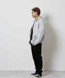 NUMBER (N)INE Hand Painted Full Zip Sweat Hoodie - Grey (Alt)