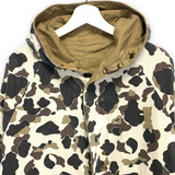 [M] Kapital Cotton Linen Reversible Hooded Duck Camo Jacket