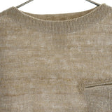 [4] VISVIM MARIE BOAT NECK L/S KNIT PULLOVER SWEATER BEIGE