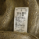 [4] VISVIM MARIE BOAT NECK L/S KNIT PULLOVER SWEATER BEIGE