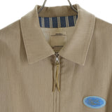 [4] VISVIM ROADSTER SWING TOP ZIP JACKET COTTON BEIGE