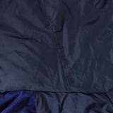 A BATHING APE BAPE LEATHER PATCH JACQUARD CAMO DOWN JACKET BLUE CAMO [S]