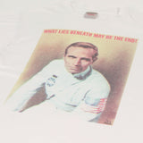 [M] A BATHING APE BAPE PLANET OF THE APES COLONEL TAYLOR T-SHIRT WHITE (ONEITA BODY)
