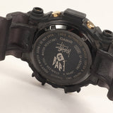 A BATHING APE BAPE x STUSSY G-SHOCK NOWHERE 20TH ANNIVERSARY GF-8250BS FROGMAN WATCH BLACK