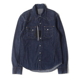 [3] NUMBER (N)INE 07SS DENIM WESTERN SHIRT INDIGO