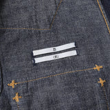 [3] NUMBER (N)INE 07SS DENIM WESTERN SHIRT INDIGO
