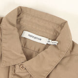 NONNATIVE HUNTER LONG SHIRT Q/S C/P RIPSTOP STRETCH COOLMAX BEIGE