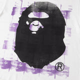 [XL] A BATHING APE AOYAMA LIMITED HAND-PRINTED APE FACE AND CAMPBELL'S CAN TEE (DEADSTOCK)