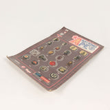 A BATHING APE PIN BADGE SET (FUTURA / GENERAL / ASNKA ETC)