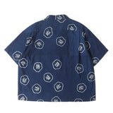 [2] VISVIM I.C.T COPA SHIRT S/S NATURAL DYE INDIGO OPEN COLLAR SHIRT DARK INDIGO
