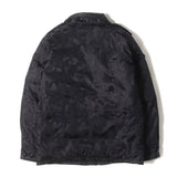 [M] BAPE JACQUARD CAMO M-65 DOWN JACKET BLACK
