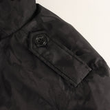 [M] BAPE JACQUARD CAMO M-65 DOWN JACKET BLACK