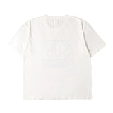[3] VISVIM 19AW JUMBO TEE S/S GRAPHIC PRINT COTTON T SHIRT WHITE