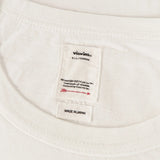 [3] VISVIM 19AW JUMBO TEE S/S GRAPHIC PRINT COTTON T SHIRT WHITE