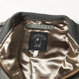 [S] A BATHING APE BAPE X THE REAL McCOY'S 00s WING LOGO L-2B FLIGHT JACKET SAGE GREEN
