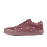 [US8.5] UNDERCOVER x VANS OG OLD SKOOL LX FLORAL PRINT SNEAKERS BORDEAUX