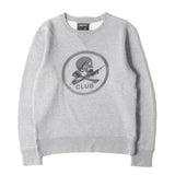 [S] NEIGHBORHOOD x FRAGMENT DESIGN THUNDER & SKULL SWEAT (NHFR CLUB) GREY
