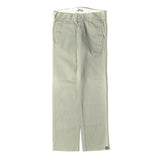 [S] A BATHING APE BAPE x DICKIES COTTON TWILL WORK CHINO PANTS (MADE IN USA) KHAKI