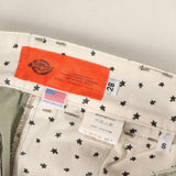 [S] A BATHING APE BAPE x DICKIES COTTON TWILL WORK CHINO PANTS (MADE IN USA) KHAKI