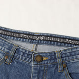 [S] NUMBER (N)INE CRASH STRETCH SKINNY DENIM INDIGO