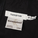 NONNATIVE x GRAMICCI CLIMBER EASY SHORTS 2 POLY TWILL CUBETEX BLACK
