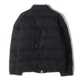 [S] BAPE GORE DRYLOFT WOOL DOWN JACKET BLACK