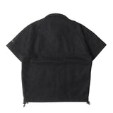 [S] BAPE WINDSTOPPER MELTON WOOL RAIN JACKET GREY
