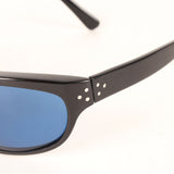 [FREE] A BATHING APE BAPE BLUE LENS SUNGLASSES BLACK FRAME X BLUE LENS
