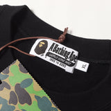 [XL] A BATHING APE BAPE X DRAGON BALL Z MILO CHARACTER APE FACE CREWNECK SWEATSHIRT BLACK