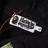 [XL] A BATHING APE BAPE X DRAGON BALL SUPER SON GOKU AND APE FACE HOODIE SWEATSHIRT BLACK