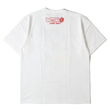 [XL] A BATHING APE BAPE X DRAGON BALL SUPER SUPER HERO PAN AND SON GOHAN AND SON GOKU BABY MILO T-SHIRT WHITE