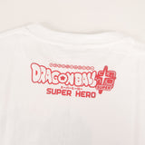 [XL] A BATHING APE BAPE X DRAGON BALL SUPER SUPER HERO PAN AND SON GOHAN AND SON GOKU BABY MILO T-SHIRT WHITE