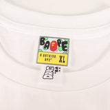 [XL] A BATHING APE BAPE X DRAGON BALL Z FATHER SON KAMEHAMEHA GREAT APE BIG APE HEAD T-SHIRT WHITE