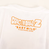 [XL] A BATHING APE BAPE X DRAGON BALL Z SON GOKU AND SON GOHAN BABY MILO T-SHIRT WHITE
