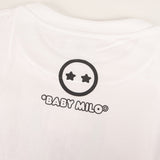 [XL] A BATHING APE BAPE X DRAGON BALL Z BABY MILO SUPER SAIYAN AND CELL T-SHIRT WHITE