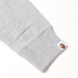 [M] A BATHING APE BAPE X DRAGON BALL Z MILO CHARACTER APE FACE CREWNECK SWEATSHIRT GREY