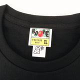 [XL] A BATHING APE BAPE X DRAGON BALL Z BABY MILO MR SATAN AND CELL T-SHIRT BLACK