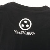 [XL] A BATHING APE BAPE X DRAGON BALL Z BABY MILO MR SATAN AND CELL T-SHIRT BLACK