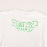 [XL] A BATHING APE BAPE X DRAGON BALL Z SON GOKU AND PICCOLO BABY MILO T-SHIRT WHITE