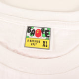 [XL] A BATHING APE BAPE X DRAGON BALL Z MAJIN BUU SAGA BABY MILO T-SHIRT WHITE