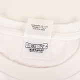 [XL] A BATHING APE BAPE X DRAGON BALL Z MAJIN BUU SAGA BABY MILO T-SHIRT WHITE