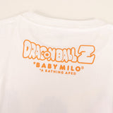 [XL] A BATHING APE BAPE X DRAGON BALL Z MAJIN BUU SAGA BABY MILO T-SHIRT WHITE