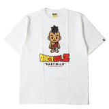 [XL] A BATHING APE BAPE X DRAGON BALL Z UUB AND MAJIN BUU BABY MILO T-SHIRT WHITE