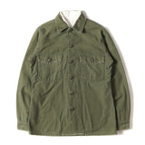 [2] UNDERCOVER 99AW AMBIVALENCE-ERA VINTAGE REMAKE REVERSIBLE MILITARY SHIRT OLIVE