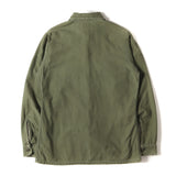 [2] UNDERCOVER 99AW AMBIVALENCE-ERA VINTAGE REMAKE REVERSIBLE MILITARY SHIRT OLIVE