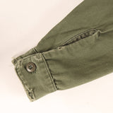 [2] UNDERCOVER 99AW AMBIVALENCE-ERA VINTAGE REMAKE REVERSIBLE MILITARY SHIRT OLIVE
